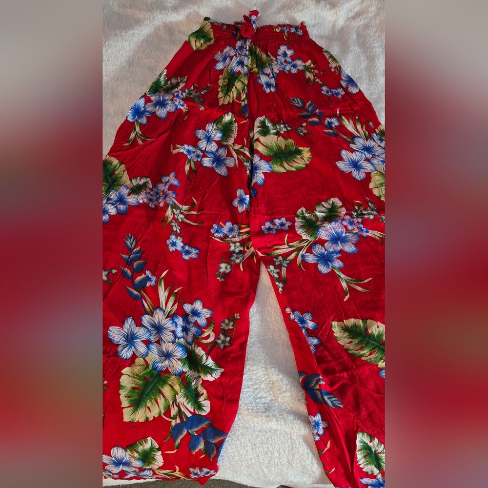 Island Cruise Floral Pants